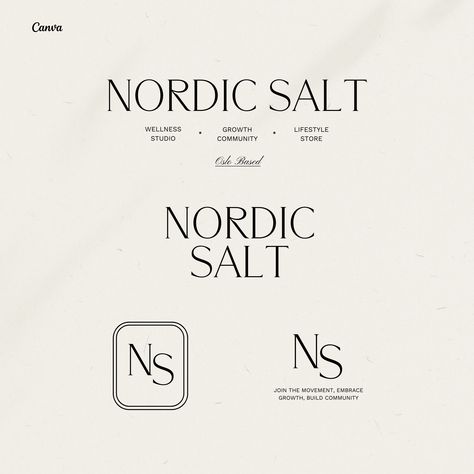 Elevate your brand with the minimalist, aesthetic Logo template. It's the ideal solution for professional visual branding, without spending a lot of time. This product blends the efficiency of a pre-made logo with customizable elements, striking a harmonious balance between affordability and uniqueness. Scandi Logo, Scandinavian Logo Design, Knitting Branding, Scandinavian Branding, Aesthetics Logo Design, Salt Logo, Ceramic Logo, Minimalist Logo Branding, Sophisticated Logo