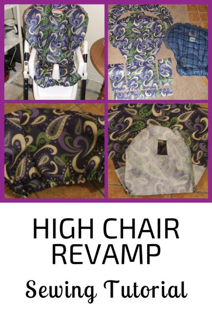 Diy High Chair, Diy Chair Covers, Sewing Machine Cover Pattern, Cute Desk Chair, High Chair Cover, Chair Drawing, Blue Chairs Living Room, Chairs For Small Spaces, Highchair Cover