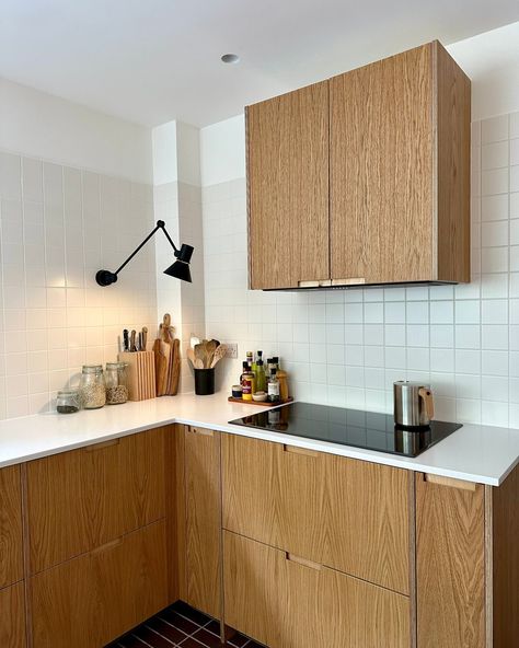 Such a pretty mix of traditional and modern in this natural European oak kitchen. Like us, this client clearly likes to blend traditional craftsmanship with minimal Scandinavian design, and what a good job they’ve done. Our natural oak is probably our most popular finish, and I can see why. Oiled, not lacquered, to enhance the richness of the grain, it is alive and natural and always feels right. #oakkitchen #sustainablekitchen #customfronts #cfkitchen #ikeahack #kitcheninspiration Cf Instagram, Minimal Scandinavian, Sustainable Kitchen, A Good Job, Oak Kitchen, Kitchen Doors, Ikea Hack, Good Job, Kitchen Inspirations