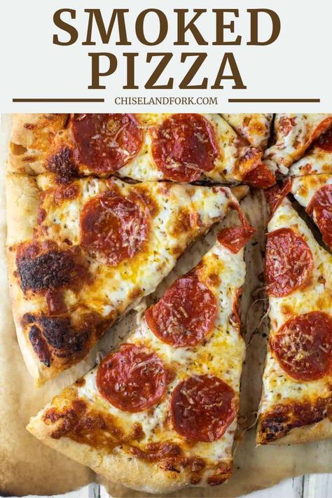 Traeger Pizza, Smoked Pizza, Smoker Grill Recipes, Making Pizza Dough, Diy Pizza, Bbq Pizza, Smoked Cooking, Pizza Bites, Flatbread Pizza