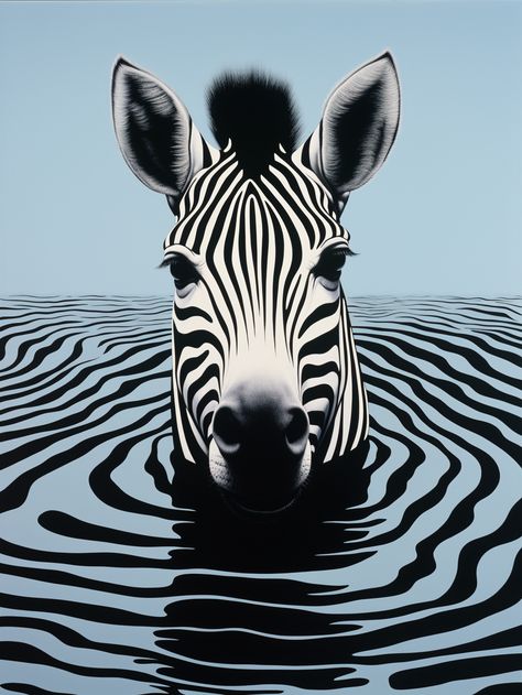 5D Diamond Painting Zebra Stripes Kit Offered by Bonanza Marketplace. www.BonanzaMarketplace.com #diamondpainting #5ddiamondpainting #paintwithdiamonds #disneydiamondpainting #dazzlingdiamondpainting #paintingwithdiamonds #zebradiamondpainting #zebradiamondart Elephant Art Drawing, Regard Animal, Zebra Art, Nature Art Drawings, Wild Animals Pictures, Art Photography Portrait, African Art Paintings, Body Of Water, Zebra Stripes