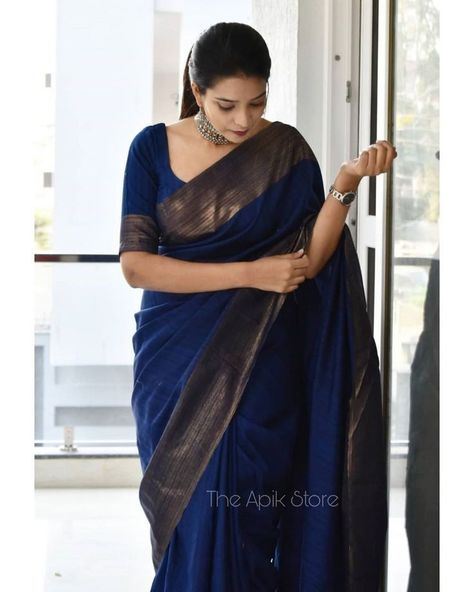 Cotton Saree Blouse Designs, Simple Saree Designs, New Saree Blouse Designs, Cotton Saree Designs, Mother Of Two, Indian Saree Blouses Designs, Simple Sarees, Blouse Designs Indian, Be The Reason