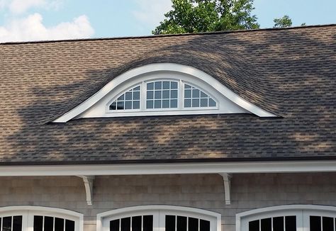 Eye Brow Dormer Dormer Window Ideas, Dormer House, Dormer Window, Dormer Roof, Wooden House Design, Exterior House Remodel, Shed Dormer, Mansard Roof, Roof Architecture