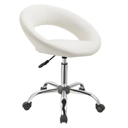 Comfy Bedroom Chair, White Desk Chair, Comfy Office Chair, Cute Desk Chair, Cheap Desk, Rolling Chair, Luxury Room Bedroom, Cheap Chairs, Teen Bedroom Designs