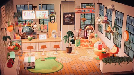 Acnh Nursery Ideas, Animal Crossing Phone Booth Ideas, Animal Crossing Nook Shop Ideas Cottagecore, Maples House Acnh, Nooks Cranny Ideas Acnh Kidcore, Acnh Tangy House, Acnh Mini Builds, Acnh Cute Island Inspiration, Animal Crossing Happy Home Paradise Cafe