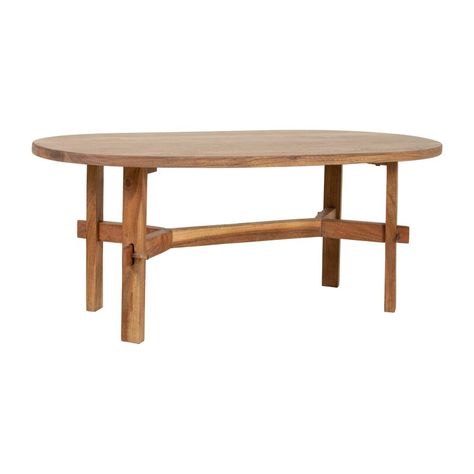 Joss & Main Addy Solid Wood 4 Legs Coffee Table & Reviews | Wayfair Oval Wood Coffee Table, Farm House Colors, Wood Grain Texture, Oval Coffee Tables, Rustic Centerpieces, Coffee Tables For Sale, Solid Wood Coffee Table, Wood Coffee Table, Coffee Table Wayfair