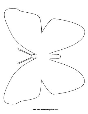 Free butterfly template printable sheets and simple butterfly cut outs that you can save and print out full size to use for butterfly crafts and art ideas. Butterfly Cutouts Printable, Butterfly Template Free Printable, Butterfly Cut, Butterfly Body Template, Butterfly Cut Out Template, Blank Butterfly Templates, Butterfly Outline Printable, Butterfly Printable Template, Butterfly Outline Printable Multiple