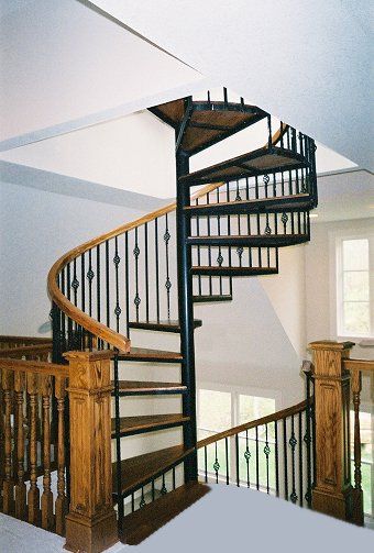 Steel Spiral Staircase | Steel Staircase | Metal Stairs Small Space Staircase, Steel Stairs Design, Staircase Metal, Spiral Staircase Kits, Spiral Stairs Design, Staircase Kits, درج السلم, Staircase Outdoor, Circular Stairs