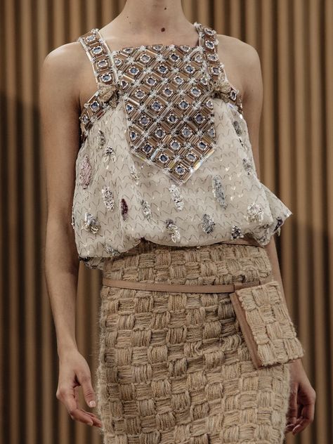 Chanel Haute Couture SS16 Chanel Spring 2016, 2016 Couture, Haute Couture Details, Chic Coat, Chanel Haute Couture, Chanel Spring, Couture Details, Frock Design, Lace Fashion