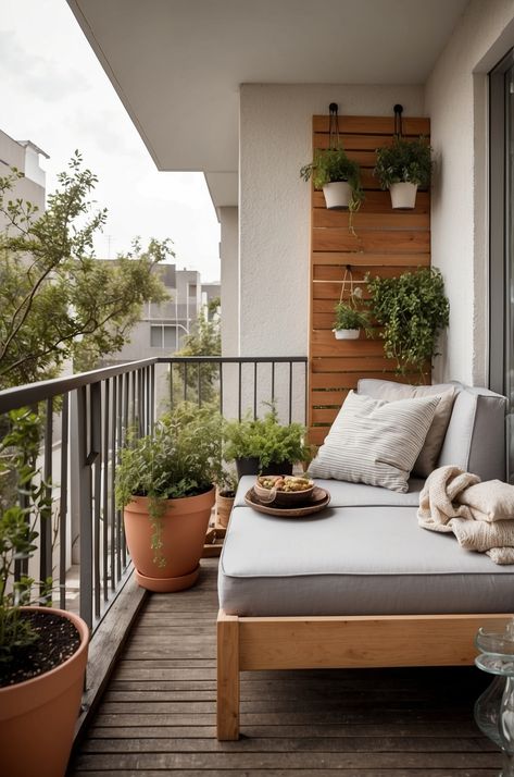 Small Balcony Ideas, Apartment Balconies, Small Balcony, Balcony, Apartment