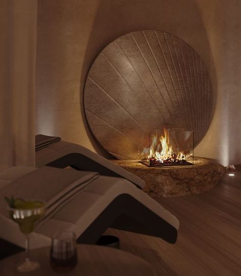 Zen Lounge Interior Design, Massage Salon Interior, Spa Relaxation Room Ideas, Spa Room Aesthetic, Spa Asethic, Japanese Spa Design, Relaxing Spa Room, Spa Room Decor Luxury, Spa Massage Room Design