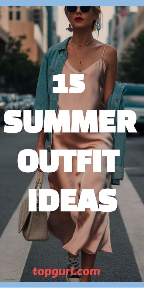 15 Sizzlin’ Summer Outfit Ideas to Keep You Cool and Cute What To Wear When Its Hot Summer Outfit Ideas, Warm Weather Holiday Outfit, Holiday Outfit Ideas Summer, Streetwear Fashion Women Summer 2024, Hot Climate Outfits, Summer 2025 Outfits, Korean Summer Outfit, Cute Outfit Ideas For Summer, Summer Outfits For Vacation