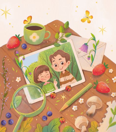 Book Illustration Layout, Book Illustration Design, Children's Book Characters, الفن الرقمي, Illustration Art Kids, Desain Buklet, Rostov On Don, Desain Editorial, Boy Illustration