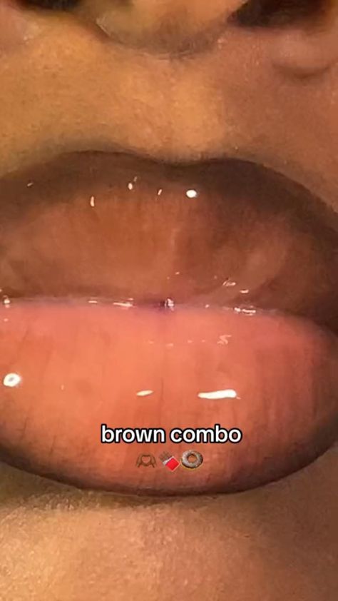 Lip Combo Tutorial, Brown Lip Combo, Glossy Lips Makeup, Lip Tutorial, Soft Makeup Looks, Makeup For Black Skin, Lip Makeup Tutorial, Brown Skin Makeup, Makeup Artist Tips