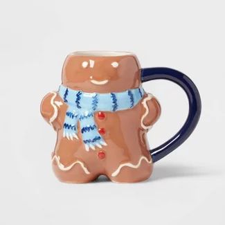 Glassware & Drinkware Gifts : Target Target Kitchen, Man Mug, Wood Wreath, Christmas Gingerbread Men, Striped Scarf, Santa Mugs, Mugs For Men, Cute Cups, Cool Mugs