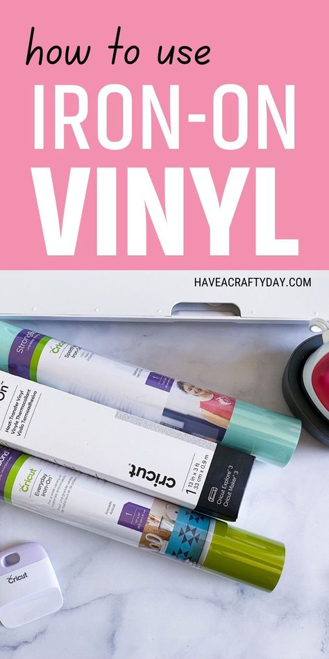 Learn how to use iron-on vinyl with your Cricut. Perfect tutorial for beginners. Get easy weeding tips for your craft projects. Cricut Iron On Tutorial, Printable Iron On Vinyl, Weeding Tips, Iron On Cricut, Cricut Iron On Vinyl, Maker Project, Cricut Tips, Cricut Projects Beginner, Easy Craft Projects