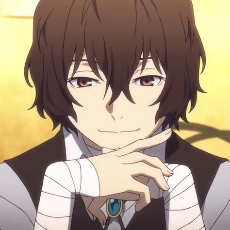 Osamu Dazai | Anime: Bungou Stray Dogs Dazai Osamu Anime, Edogawa Ranpo, Dazai Bungou Stray Dogs, Dog Icon, Dazai Osamu, Bongou Stray Dogs, Anime Profile, Stray Dogs Anime, Doja Cat