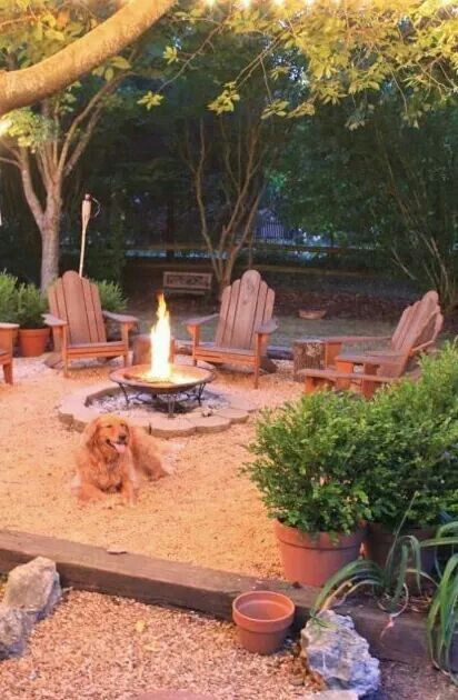 Love summer time... Backyard Seating Ideas, Backyard Seating, Seating Ideas, Dream Yard, Fire Pit Area, Backyard Fire, Backyard Living, Fire Pit Backyard, Budget Backyard