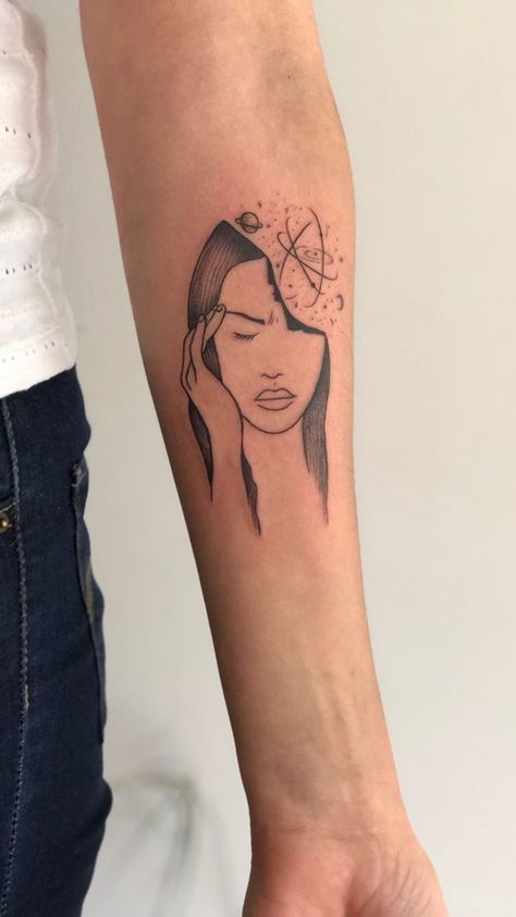 Headache Tattoo Ideas, Headache Tattoo, Migraine Tattoo Ideas, Migraine Tattoo, Awareness Tattoo, Tattoo Sleeve, Tattoos Ideas, Piercing Tattoo, Tattoo Inspo