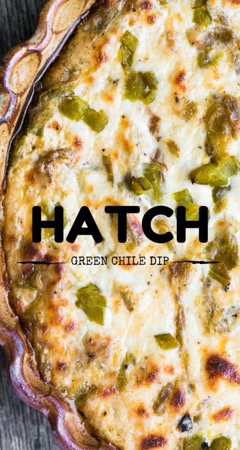 Cheesy Hatch Green Chile Dip is pretty much the ultimate appetizer for all you chile heads out there who also appreciate the finer points of hot, gooey cheese and the salty crunch of a great tortilla chip. #appetizer #cheesedip #dip #hotdip #bakeddip #chiledip #hatchchiles #spicy #partyfood #chipsanddip #gamenight #gamenightfood #gamedaygrub #tailgating #comfortfood Green Chile Dip, Green Chile Recipes, Green Chili Recipes, Pepper Dip, Chile Recipes, Hatch Green Chile, Stuffed Pepper Dip, Chile Pepper, Buffalo Chicken Dip