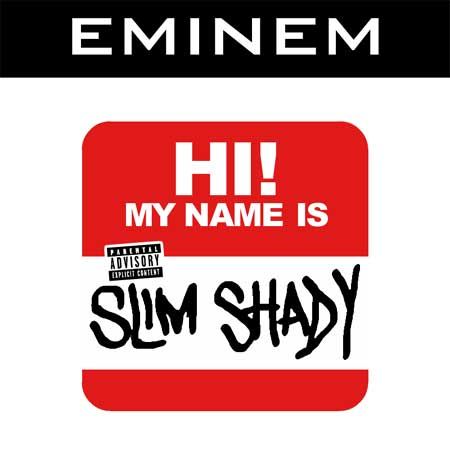 Hi My Name Is Slim Shady, Eminem Stickers, Eminem Name, Eminem My Name Is, Eminem Logo, Eminem Tattoo, The Marshall Mathers Lp, Eminem Songs, The Slim Shady