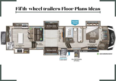 We have prepared best options for floor plans in every RV class. Selecting a floor plan is important, especially for those who want to buy. class c rv floor plans | grand design rv floor plans | school bus rv conversion floor plans | chinook rv floor plans | small rv floor plans | class b rv floor plans | rv trailer floor plans | bighorn rv floor plans | class a rv floor plans #rv #floor #plans #bestrv #rvfloor #travel #trailer Best Class C Rv Floor Plans, Fifth Wheel Campers Floor Plans, Trailer Layout Floor Plans, Camper Layout Floor Plans, Rv Layout Floor Plans, Camper Floor Plans, School Bus Rv Conversion, Bunkhouse Camper, Camper Layout