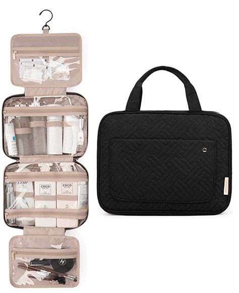 The ultimate gift guide for women who love to travel! These travel essentials will make the best gifts. gift guide for her 2021 | female traveler | cool gift ideas | holiday gifts | amazon gifts | christmas gifts | birthday gifts | calpak | luxury travel | Gym Showers, Large Toiletry Bag, Shaving Supplies, Hanging Toiletry Bag, Smart Ring, Travel Organizer, Travel Toiletries, Toiletry Bag Travel, Travel Organization