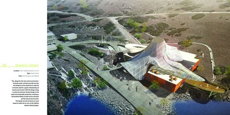 Research Center for Marine Study | Bang Zhong | Archinect Architectural Thesis, Marine Turtle, Coastal Architecture, Turtle Conservation, Conservation Biology, Environmental Studies, Parametric Architecture, Marine Environment, Research Center