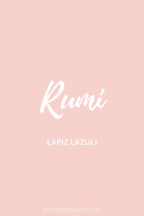 Rumi name meaning, origin and more. View our database of thousands of baby names and curated name lists to help you find the perfect name for your baby. Rumi Name Meaning, Baby Name Meaning, Uncommon Baby Names, Unique Girl Names, Unisex Name, Kanji Characters, Girls Names, Baby Names And Meanings, Name List