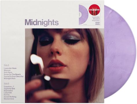 Midnights Lavender Edition, Taylor Swift Midnights, Album Sleeves, Music Writing, Universal Music Group, Taylor Swift Concert, Indie Pop, Blue Vinyl, Taylor Swift Album