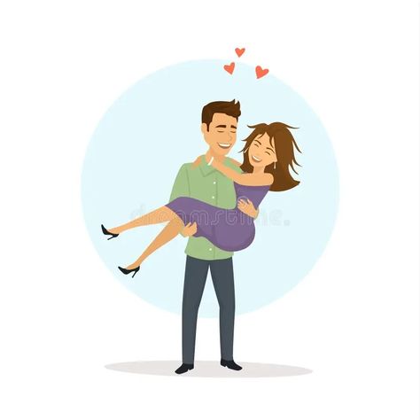 Illustration about Man lifting woman, carrying girlfriend in arms, funny romantic couple vector illustration. Illustration of heart, happy, cute - 108705862 Carrying Girlfriend In Arms, Boyfriend Carrying Girlfriend In Arms, Carrying Girlfriend, Couple Vector Illustration, Man Carrying Woman, Couple Vector, Arm Drawing, Arm Painting, Cover Inspiration