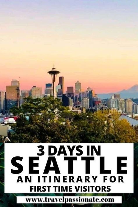 Seattle Itinerary, Vacation Places In Usa, Visiting Seattle, La Travel Guide, Visit Seattle, Vacation Usa, Travel Wishlist, How To Earn Money, Usa Travel Destinations