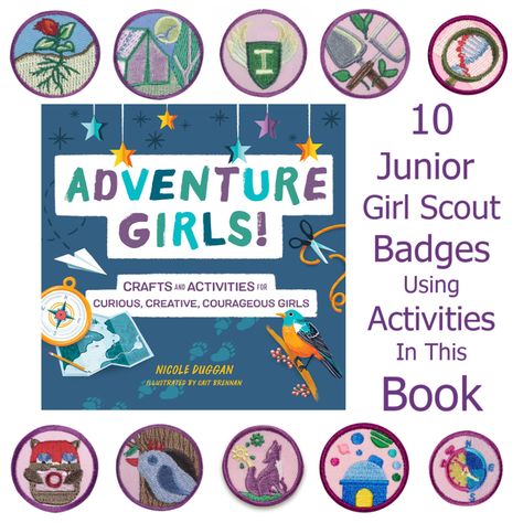 Girl Scout Introduction Activity, Girl Scout Ideas Activities, Daisy Girl Scouts Badges, Junior Girl Scout Meeting Ideas, Girl Scout Juniors Activities, Junior Badges Girl Scouts, Junior Badge Ideas, Girl Scout Activity Ideas, Girl Scout Junior Badges