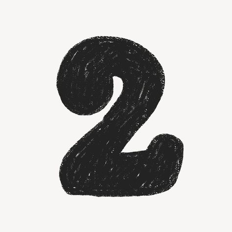 Number 2 crayon font illustration | free image by rawpixel.com / Aum 2 Calligraphy Number, Crayon Font, Vision Board Images, Font Illustration, Playlist Covers, Numbers Font, Creative Drawing, Download Free Images, Spotify Playlist