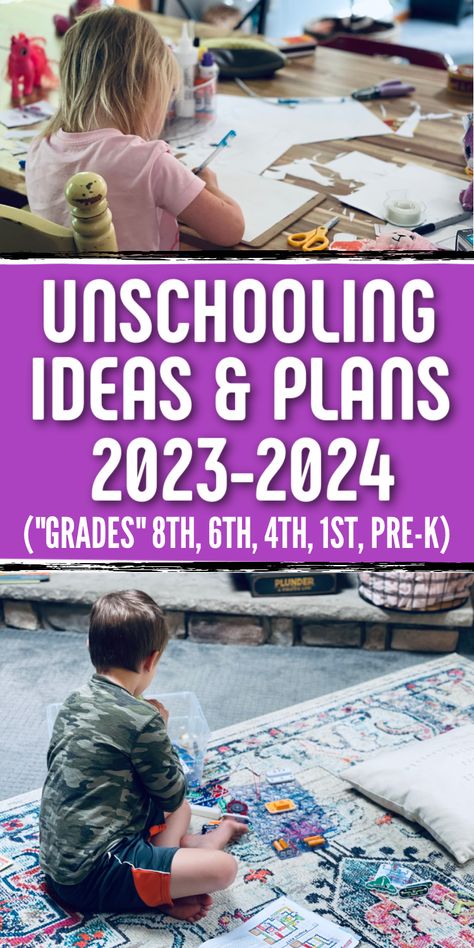 Fun Things To Do For Homeschool, Homeschool Ideas For Kindergarten, Homeschooling While Traveling, Unschooling Kindergarten Ideas, Homeschool Year Around, How To Lesson Plan For Homeschool, Elementary Homeschool Activities, Make Homeschooling Fun, Creative Homeschool Ideas