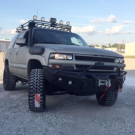 Customizable WIY Front Prerunner - Chevy Tahoe 2000-2006 Truck (2255) #Chevy #Tahoe 2001 Chevy Tahoe Custom, Chevy Tahoe Overland, Suburban Overland Vehicle, Overland Suburban, 2001 Suburban, Lifted Chevy Tahoe, Chevy Tahoe Ltz, Chevy Tahoe Z71, Truck Bumper