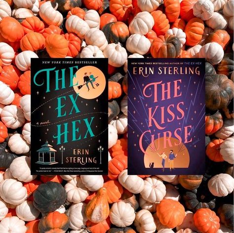 The Kiss Curse Book, The Ex Hex Aesthetic, The Ex Hex Book, The Kiss Curse, Witchy Books, Small Town Mystery, Autumn Books, Hopelessly In Love, Fall Szn