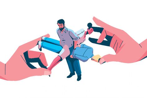 How These 6 Entrepreneurs Dealt With Difficult Employee Issues Tommy Parker, Difficult Employees, Illustration Editorial, Editorial Art, Magazine Layout Design, Travel Illustration, People Illustration, Landscape Illustration, Editorial Illustration