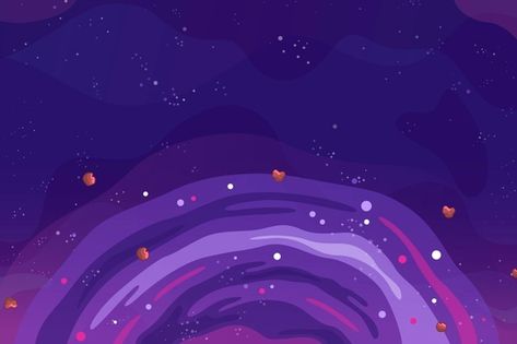 Aesthetic Slideshow Background, Space Illustration Wallpaper, Web Background, Cartoon Space Art, Cartoon Galaxy, Space Cartoon Wallpaper, Vector Art Background, Cartoon Space, Background For Website