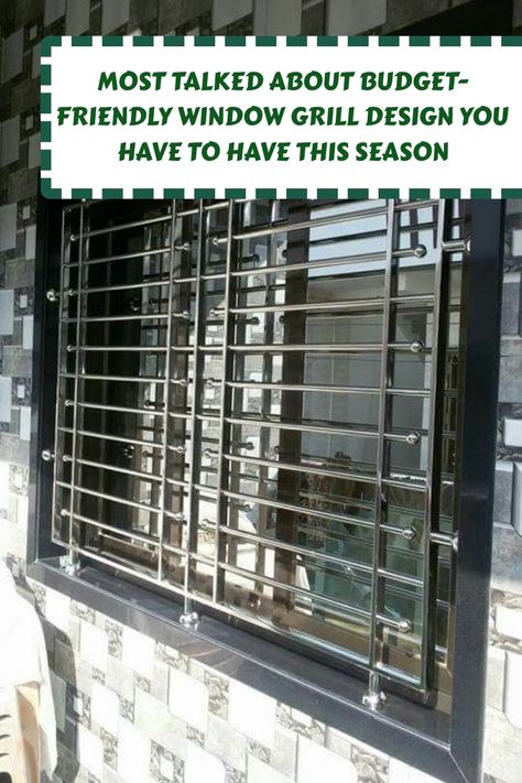 [Promotion] 35 Steel Window Grill Design Tricks You Need To See This Season #steelwindowgrilldesign Steel Grill Design, Pintu Interior, Grill Designs, Modern Window Grill, Home Window Grill Design, Window Grill Design Modern, House Window Design, Unique Window, Grill Gate Design