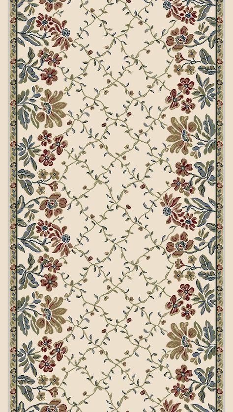 Ancient Garden Persian Ivory Area Rug Persian Border, Mughal Border, Digital Dupatta, Ancient Garden, Flower Pattern Design Prints, Dupatta Designs, Surface Pattern Design Inspiration, Dupatta Design, Tropical Fabric Prints