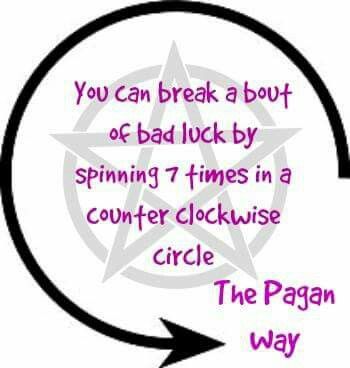 Spin seven times in a counter clockwise circle to break bad luck Dianic Wicca, Magical Spells, Hoodoo Spells, Good Luck Spells, Easy Spells, Witch Tips, Luck Spells, Wiccan Magic, Grimoire Book