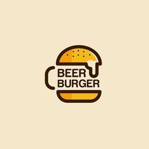 Us Logo Design, 80s Arcade, Burger Logo, Us Logo, Beer Burger, Truck Logo, Gfx Design, Inspiration Logo Design, Clever Logo