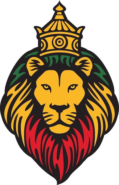 The lion of judah head with crown | Premium Vector #Freepik #vector #lion-tattoo #lion-mascot #lion-head #lion-crown Rasta Tattoo, Ethiopian Art, Lion Crown, The Lion Of Judah, Lion Mascot, Tattoo Lion, Rasta Lion, Lion Of Judah, Lion Tattoo