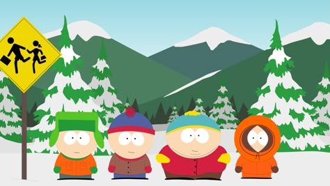 South Park Boys at Bus Stop Southpark Wallpaper, South Park Wallpapers, South Park Wallpaper, Park Wallpaper, Park Background, 2560x1440 Wallpaper, Background Characters, South Park Characters, Background Hd Wallpaper