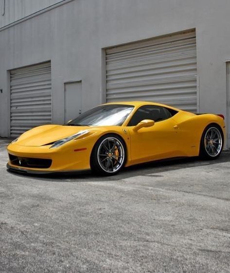 Ferrari 458 Italia Spider, Yellow Ferrari, Ferrari 2017, Prancing Horse, Ferrari Cars, Ferrari 458 Italia, Ferrari Laferrari, Porsche Classic, Yellow Car