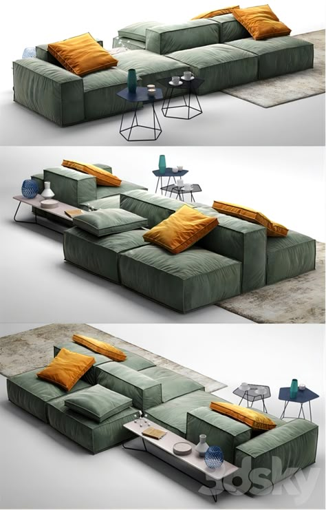 Luxury Sofa Living Room, Sofa Lounge, Modul Sofa, Living Room Sofa Design, Luxury Sofa, Modular Sofa, Room Sofa, Cool Furniture, In 3d