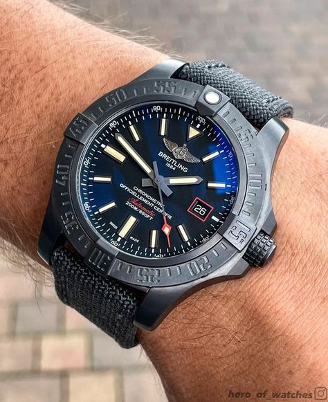 Hero of Watches on Instagram: "Breitling Avenger Blackbird 44 Titanium #breitling #breitlingavenger #avenger #dlc #breitlingwatch #breitlingwatches #blackbird #avengerblackbird #breitlingblackbird #blackwatch #dlcwatch #swiss #swissmade #swisswatch #luxurywatch #watch #watchlover #watches #fashion #luxury #dailywatch #toolwatch #wristroll #diverwatch #diverwatches #watchcollector #zegarek #zegarki" Breitling Avenger, Breitling Watches, Watch Lover, Blackbird, Swiss Watches, Swiss Made, Black Watch, Watches Jewelry, Fashion Luxury