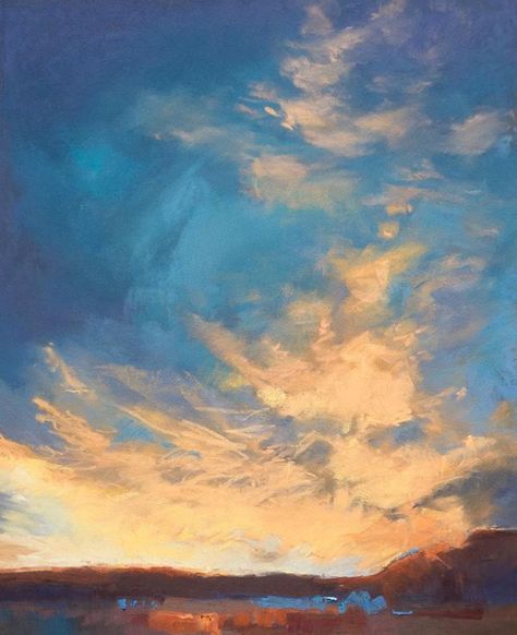 Oil Pastel Landscape, Orange Clouds, Sky Textures, Soft Pastels Drawing, Soft Pastel Art, Sky Art Painting, Night Sky Painting, Pastel Clouds, Watercolor Sky