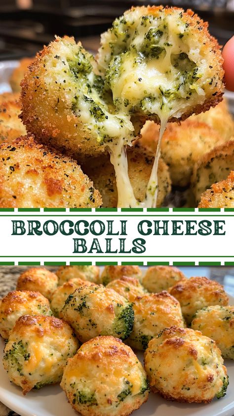 BROCCOLI CHEESE BALLS Broccoli Cheddar Grilled Cheese, Cheese Dishes Appetizers, Broccoli Cheese Squares, Cheesey Broccoli Recipes Easy, Easy Healthy Snacks Savory, Baked Broccoli Cheese Balls, Broccoli Bites Recipe, Leftover Broccoli Recipes, What To Make With Broccoli